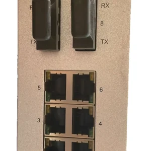 USED KORENIX JETNET 3008F/ 3008F-S HW VER.3.1 ETHERNET SWITCH 24VDC- TRIED & TESTED
