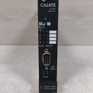 USED Global Traffic Technologies C924TE/924BE Vehicle Detector 78-8125-0042-5 Rev.G