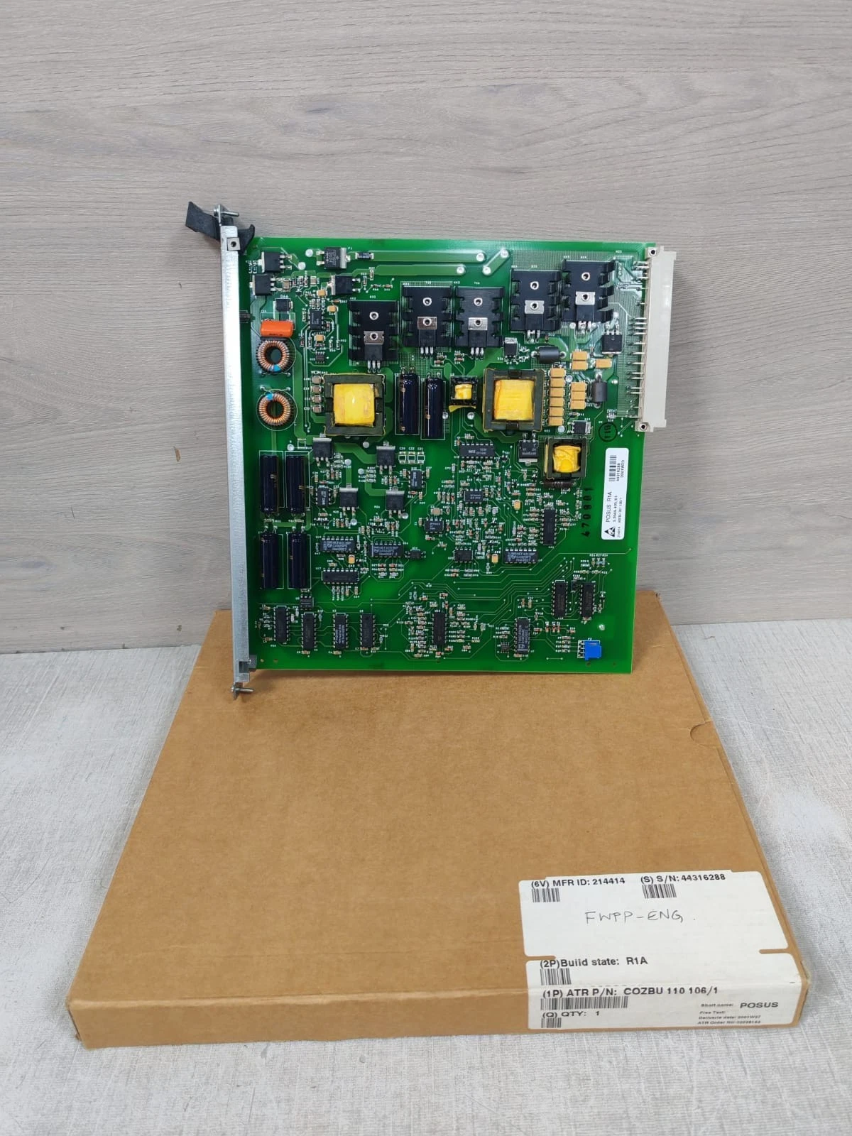 ABB COZBU 110 106/1 R1A 2001W37 POSUS - NEW OPEN BOX