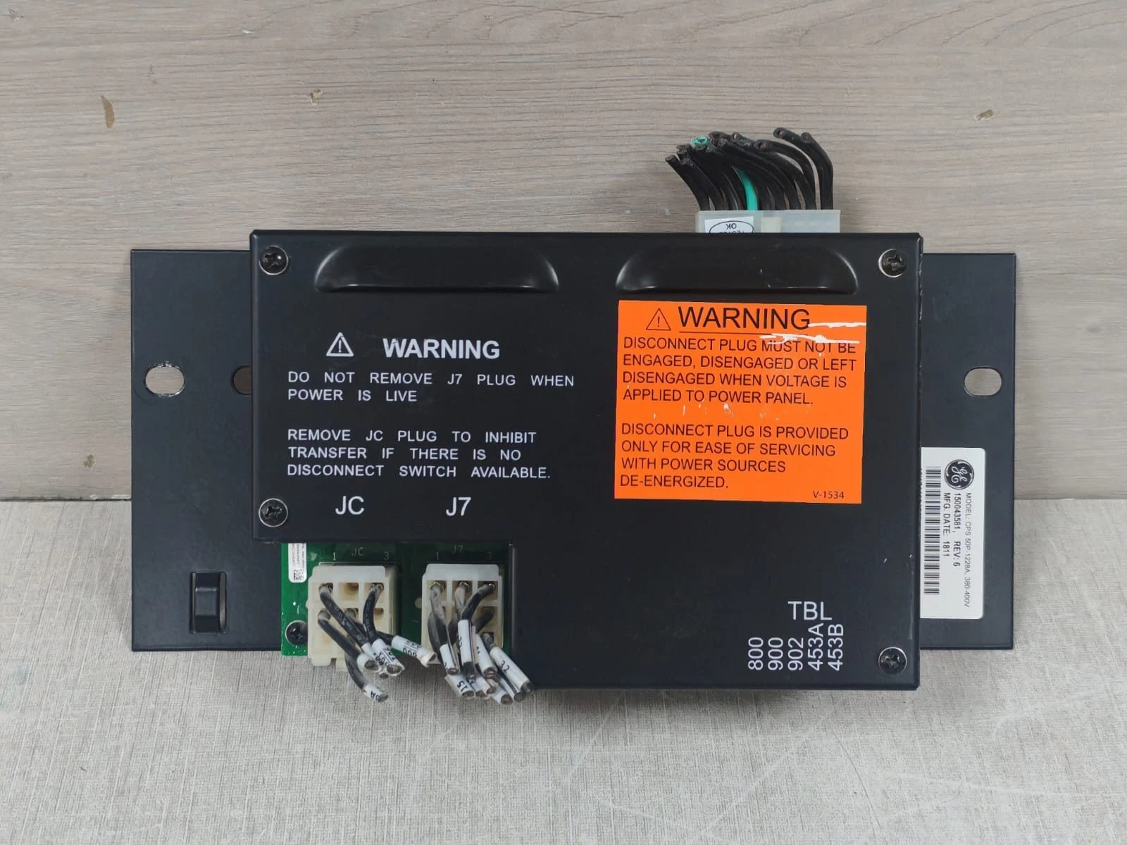 USED GE CPS 50P-1228A 150043581 REV:6 380-400V POWER MODULE