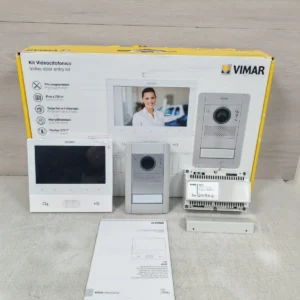 VIMAR ELVOX K40505.01 VIDEO DOOR ENTRY KIT - NEW WITH FILTHY BOX