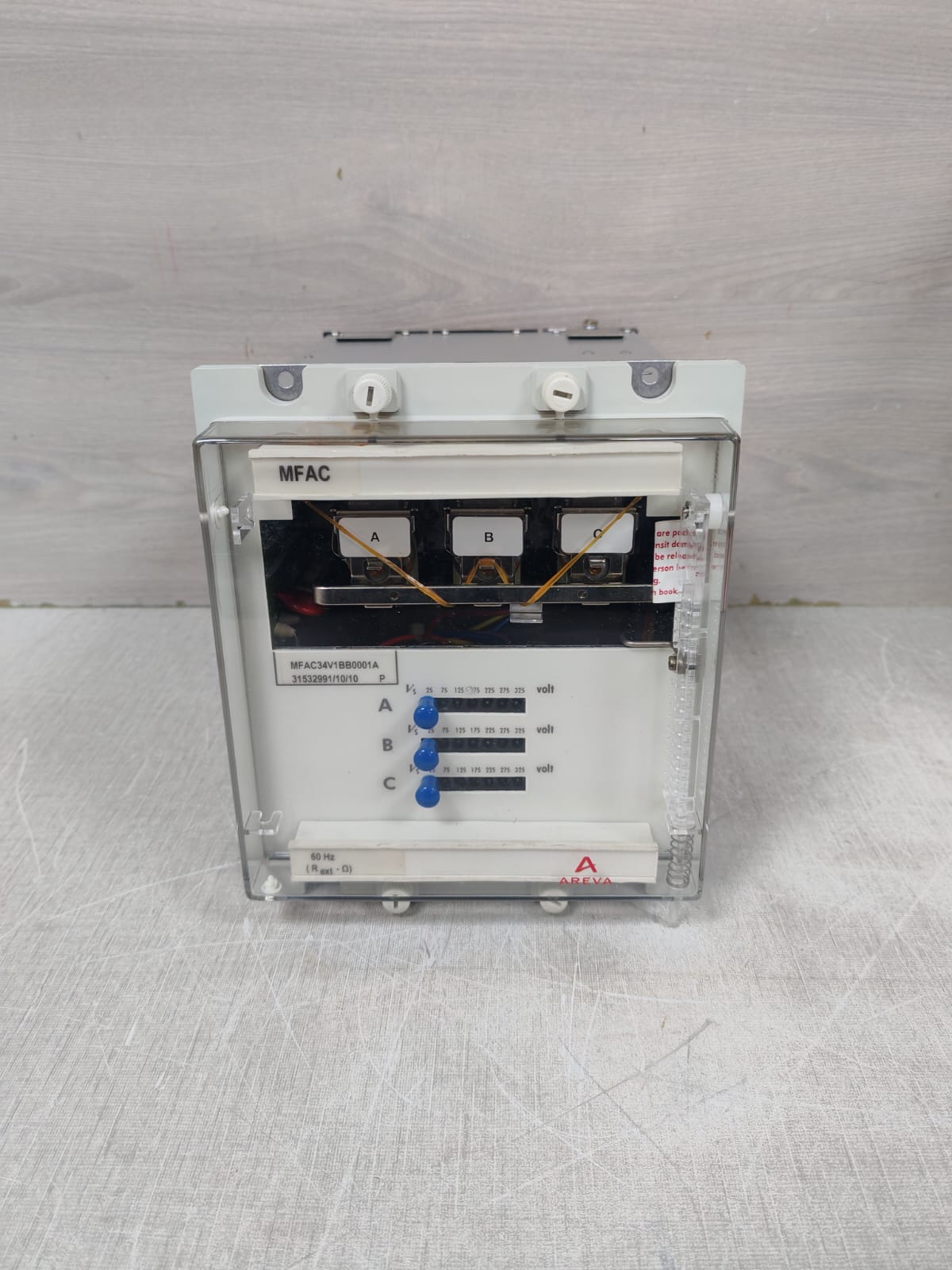 AREVA MFAC MFAC34V1BB0001A RELAY - NEW WITH FILTHY BOX - Image 2