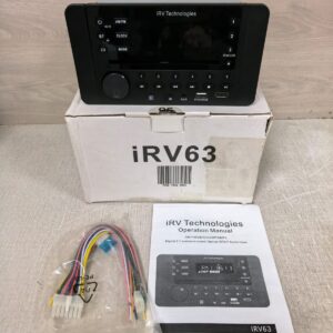 IRV63 TECHNOLOGIES AM/FM/CD/DVD/MP3/MP4 RADIO STEREO- W/O REMOTE