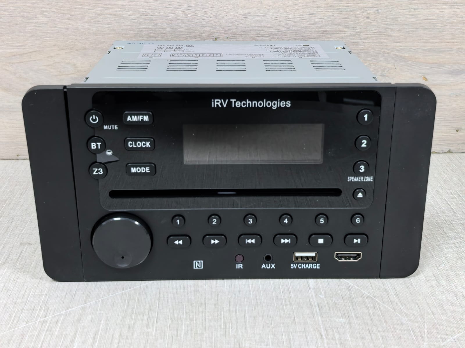 IRV63 TECHNOLOGIES AM/FM/CD/DVD/MP3/MP4 RADIO STEREO- W/O REMOTE - Image 2