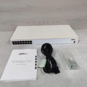 Axis Communication POE370U-480-8A-R Midspan 8 Port Ethernet Switch-New Open-Box