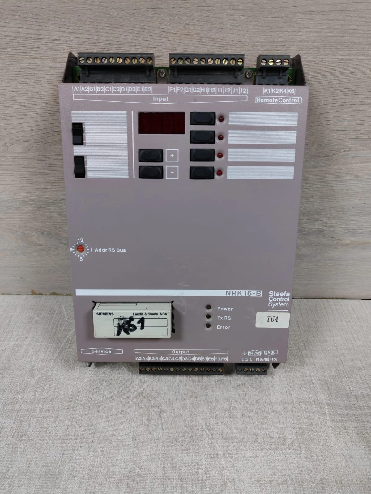 USED STAEFA NRK 16-B CONTROL SYSTEM 24VAC- TRIED & TESTED - Image 2