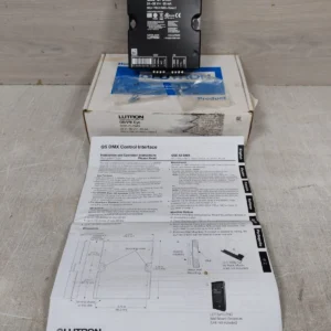 LUTRON GRAFIK EYE QSE-CI-DMX SELV/PELV/NEC CONTROL INTERFACE 24-36V 65MA /New – Open box