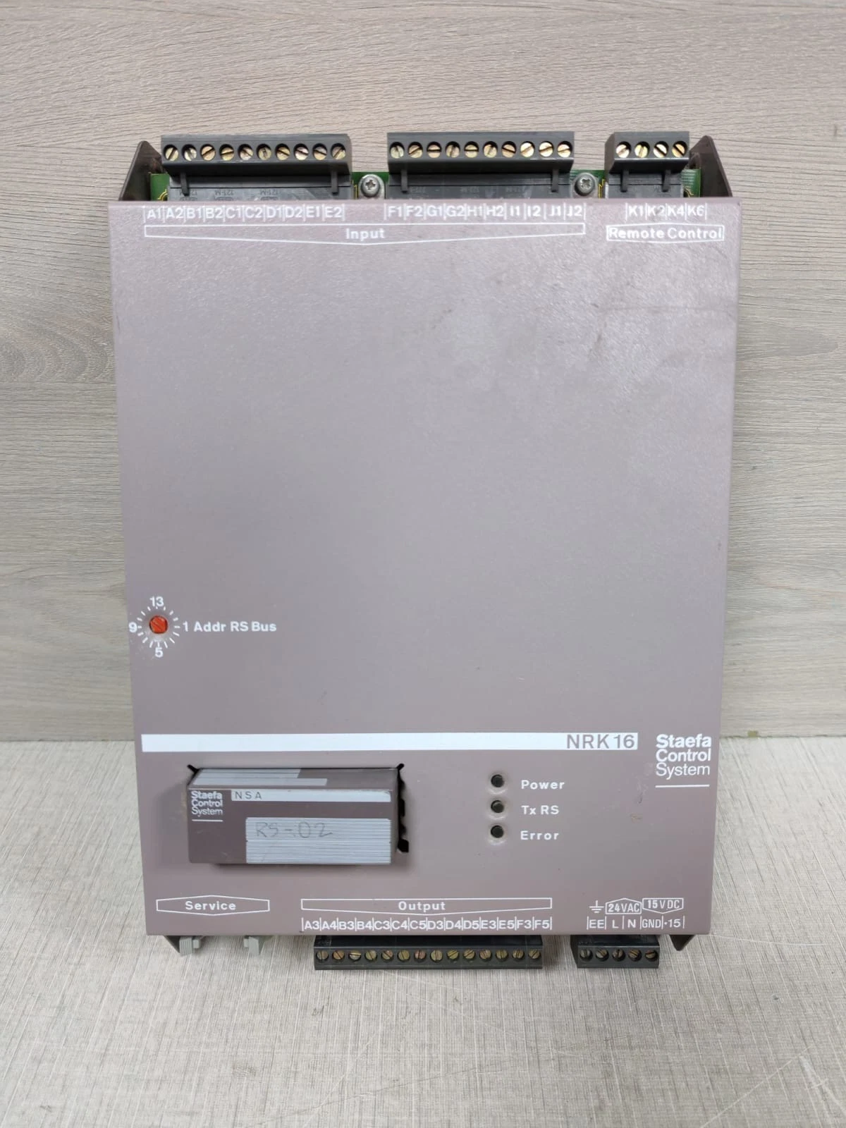 USED STAEFA NRK 16 CONTROL SYSTEM 24VAC
