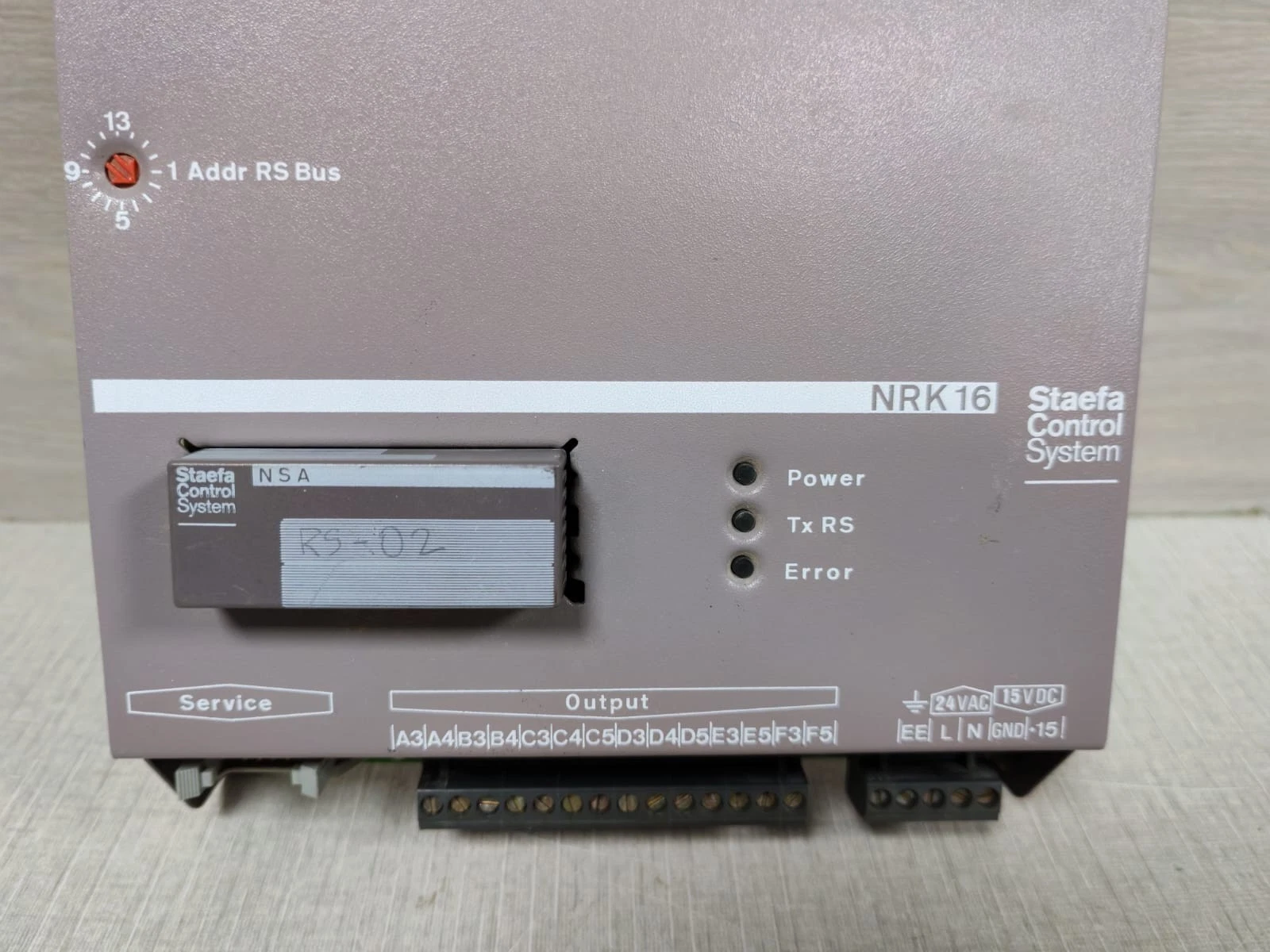 USED STAEFA NRK 16 CONTROL SYSTEM 24VAC - Image 2
