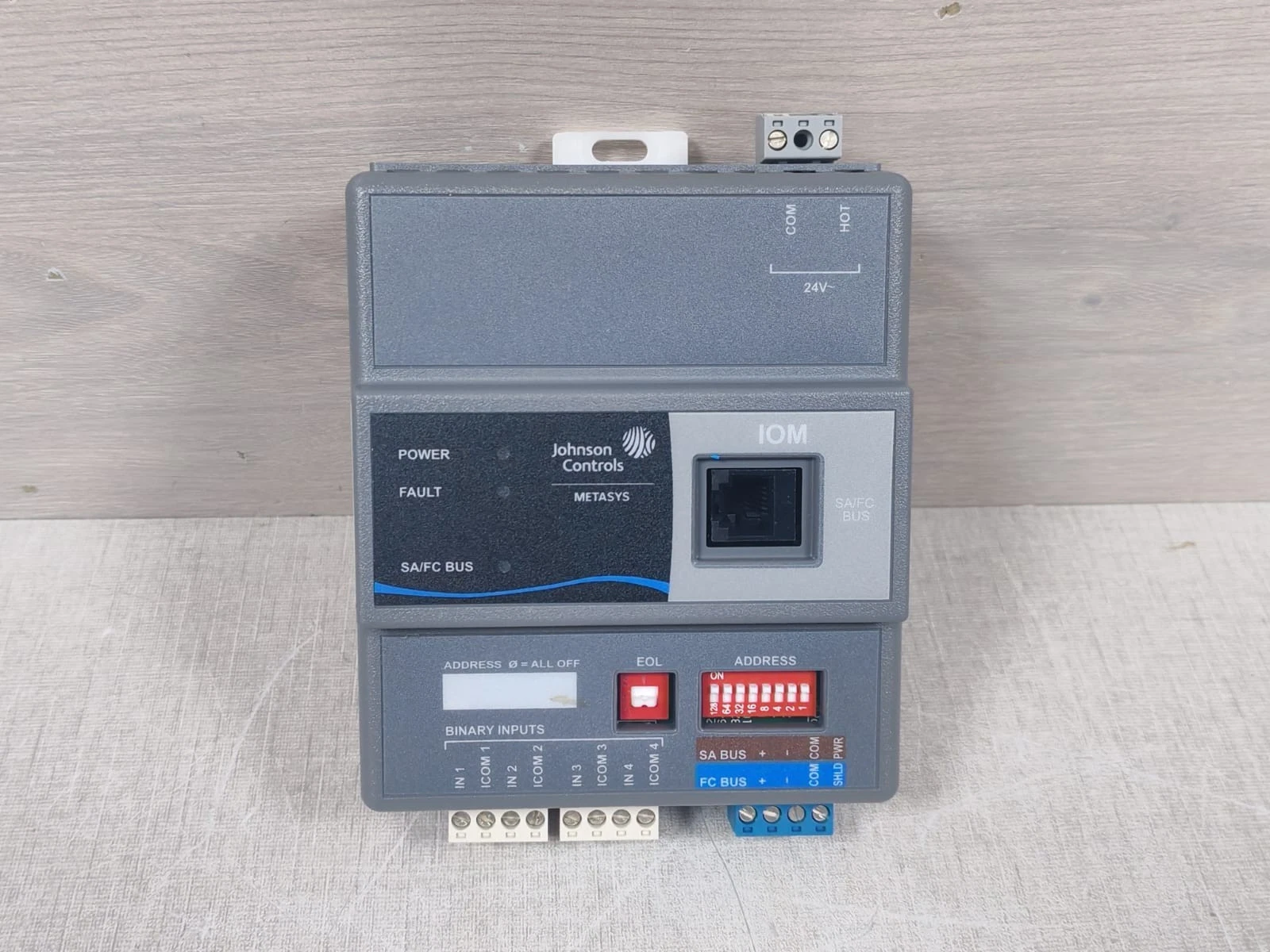 Johnson Controls MS-IOM1710-0U Input Module With 4 Binary Inputs-New Open-Box - Image 2