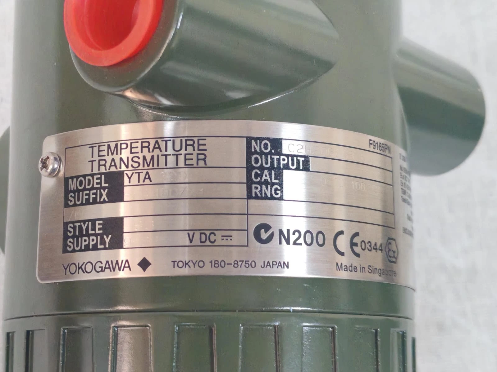 YOKOGAWA YTA320 FA4DD/X1 STYLE S3 TEMPERATURE TRANSMITTER-NEW W/O BOX - Image 3