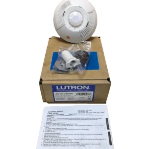 LUTRON LOS-CDT-2000-WH OCCUPANCY SENSOR DUAL TECHNOLOGY CEILING MOUNT / Open box