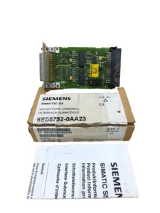 SIEMENS 6ES5752-0AA23 SIMATIC S5 INTERFACE SUBMODULE/New – Open box