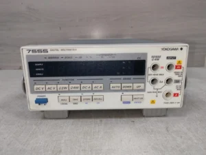 NEW YOKOGAWA 7555 / 755501 -7-F 12WB18631 L DIGITAL MULTIMETER UNIT 230V