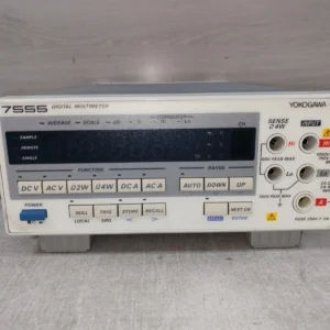 NEW YOKOGAWA 7555 / 755501 -7-F 12WB18631 L DIGITAL MULTIMETER UNIT 230V