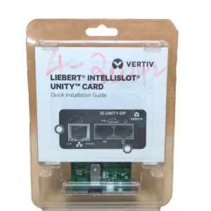 VERTIV LIEBERT IS-UNITY-SNMP 417831G/4 REV.25 COMMUNICATION CARD / New – Open box